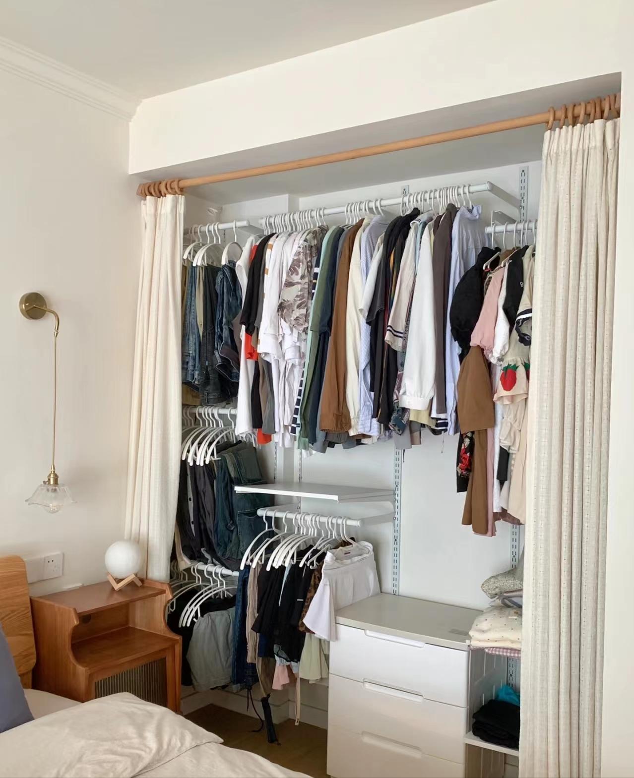 砌墙衣柜怎么做才结实耐用,砌墙衣柜实用