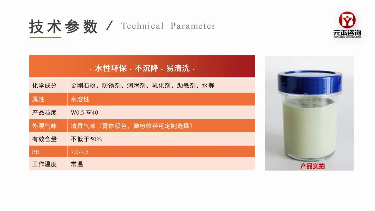金刚石新技术,金刚石研磨膏技术