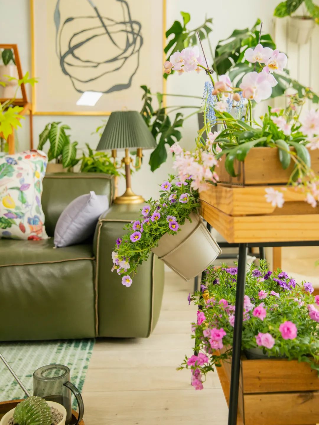 90后妈妈花3年时间,在北京打造室内“小森林”,满屋绿意