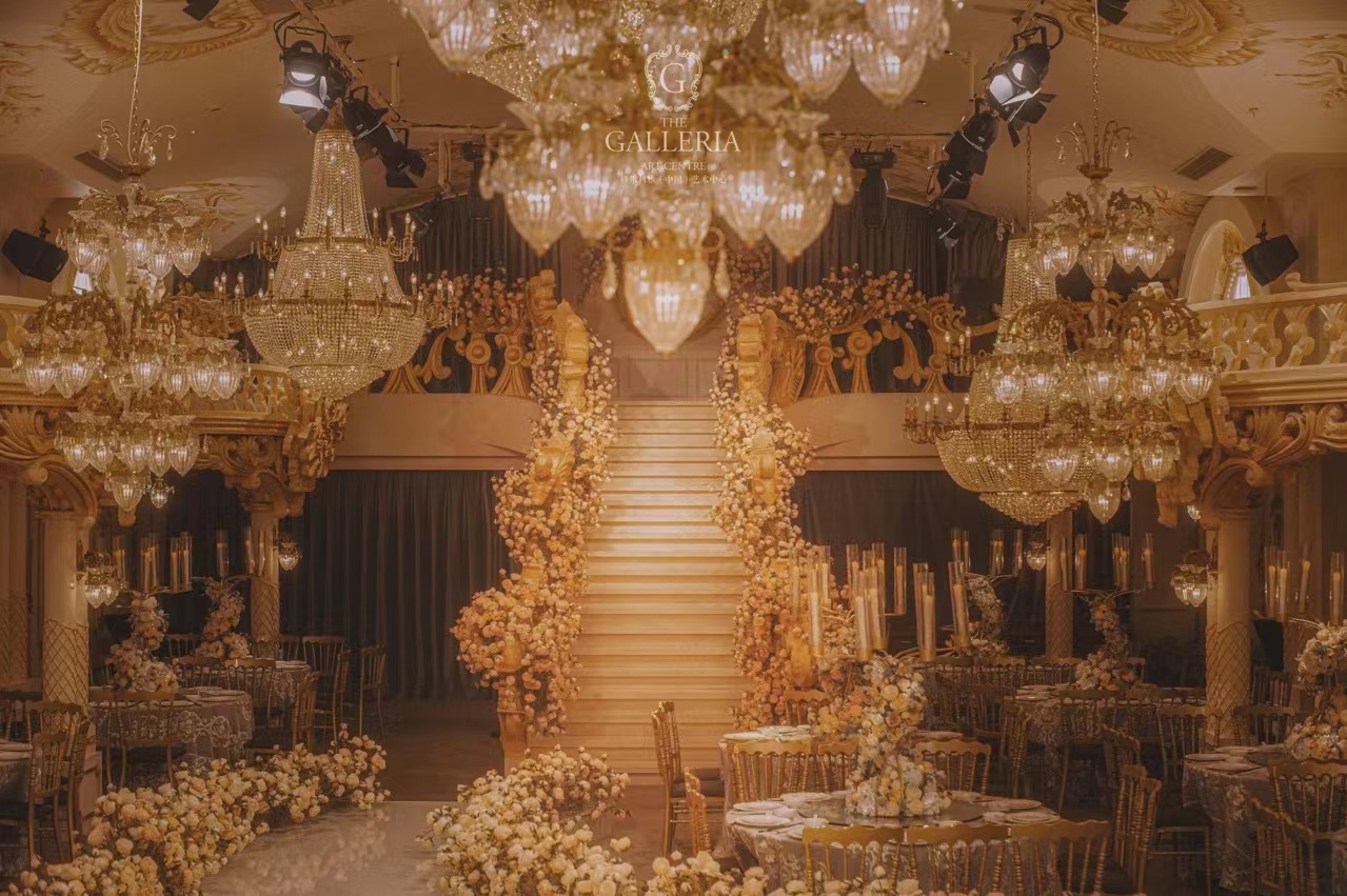 格乐利雅上海展览中心婚礼秀,格乐利雅婚礼中式