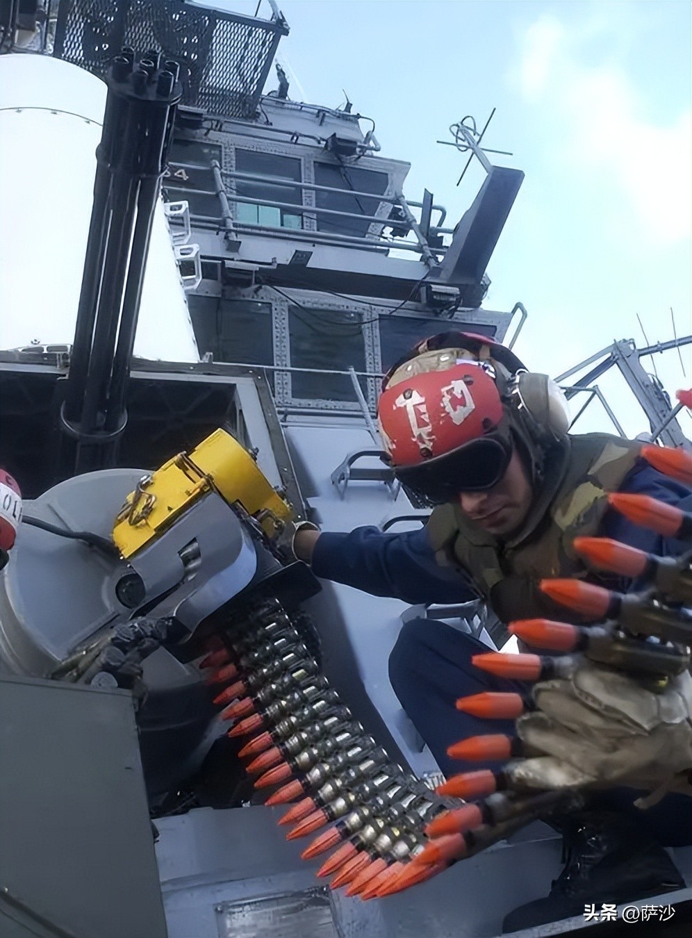 军舰近防炮威力有多大,军舰近防炮能连续打多久