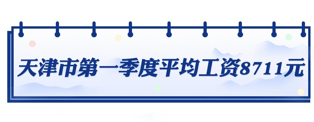 8711元！天津最新平均工资出炉！最赚钱的行业是这些