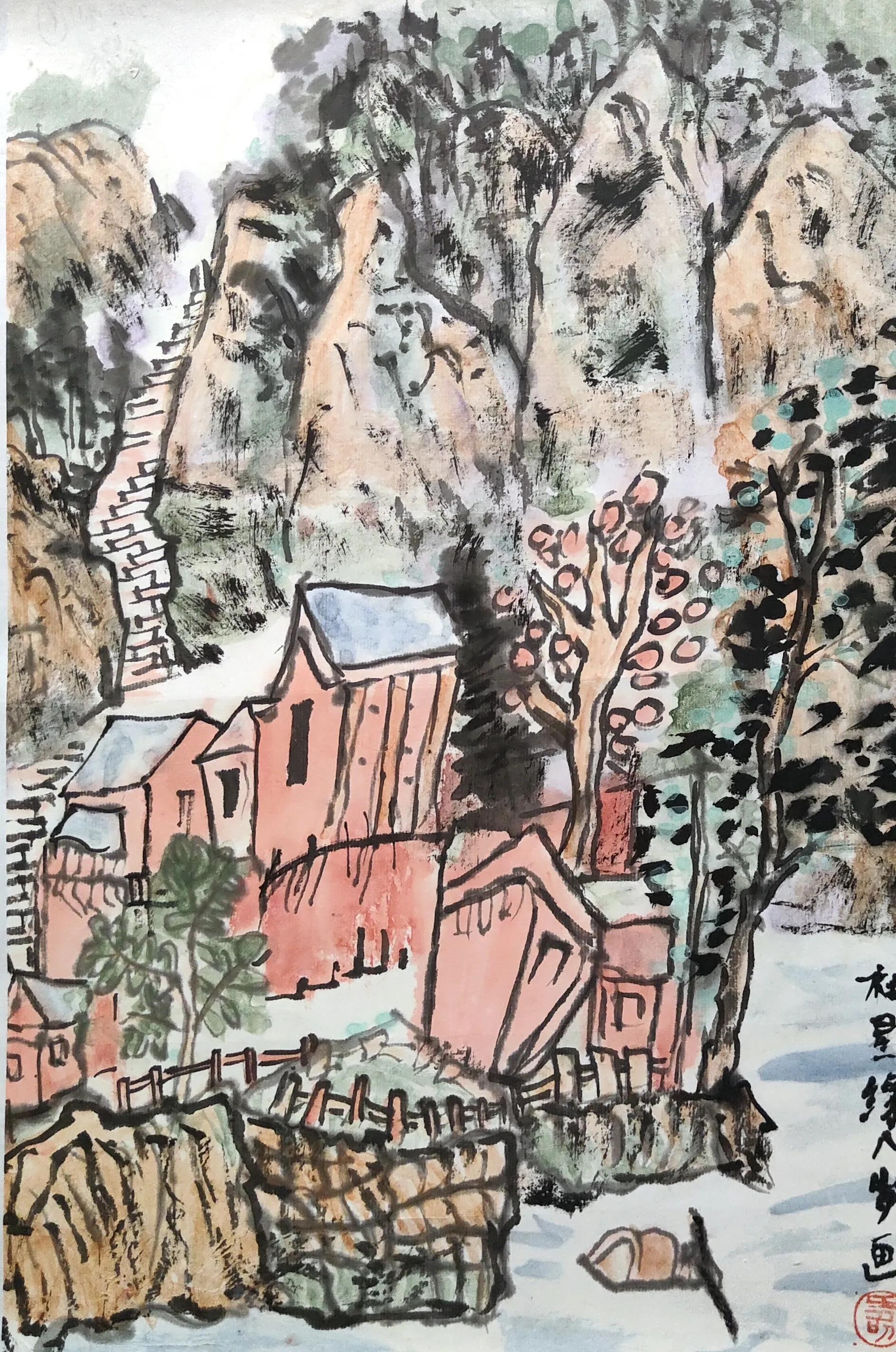 心底无私，故能涉笔成趣新世纪艺术培训学校儿童国画欣赏