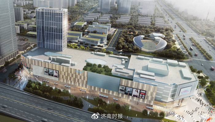 济南未来建设的大型购物中心,济南万科北宸之光商业综合体