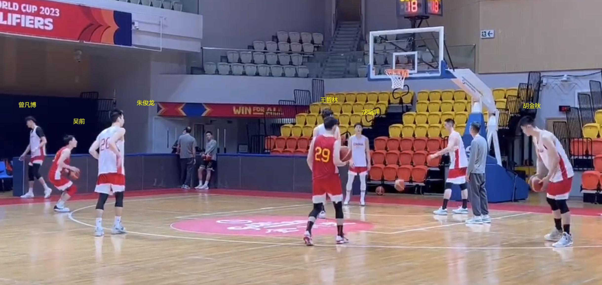 周琦帮韩德君,广东男篮周琦训练视频