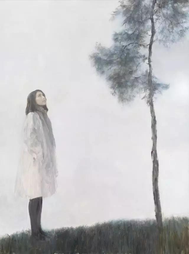 何多苓俄罗斯写生油画,何多苓油画2007