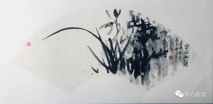 国画工笔画兰花作品欣赏,国画大师霍春阳兰花作品欣赏