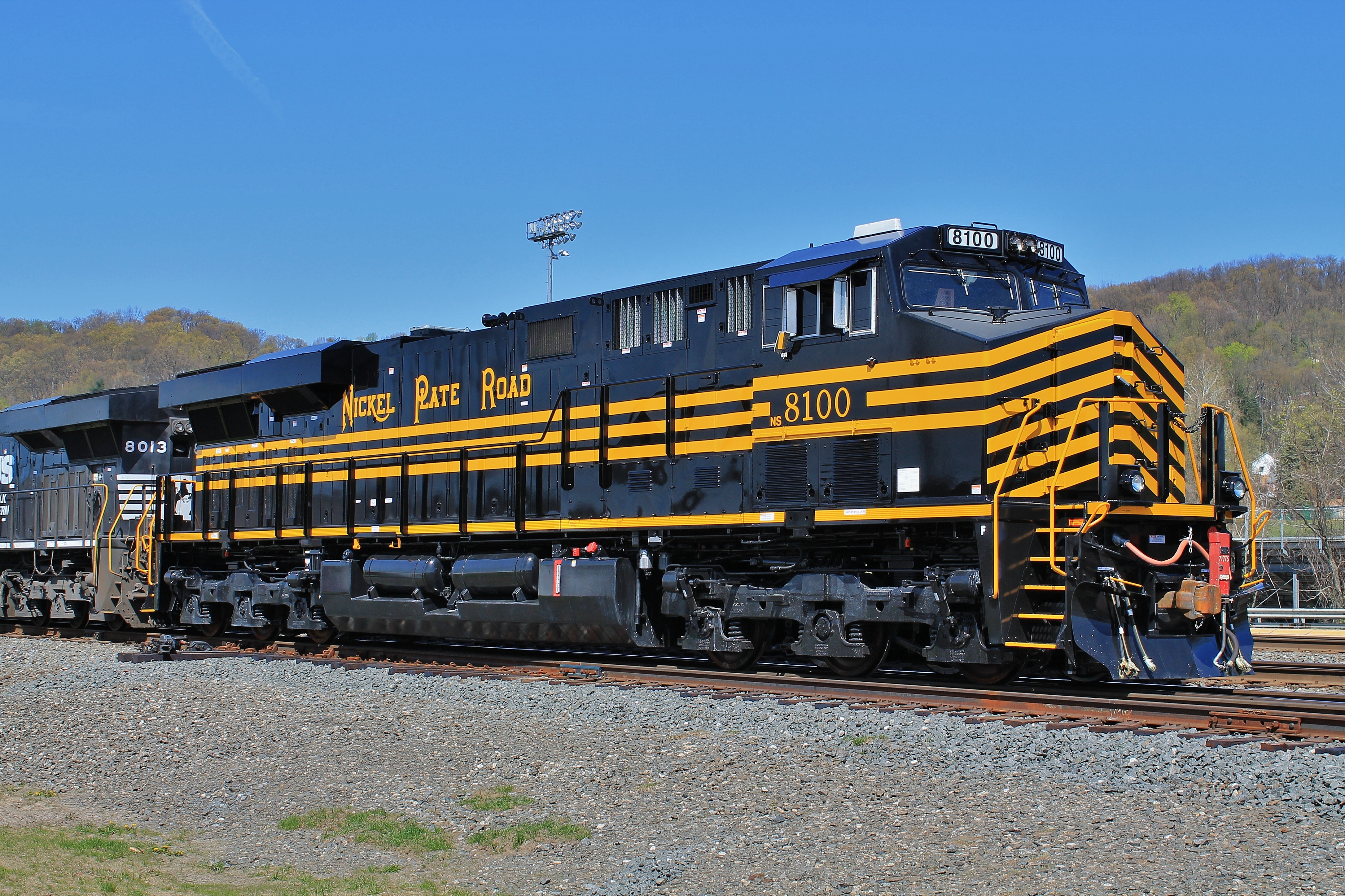 美国铁路纽约火车头,新泽西和纽约铁路