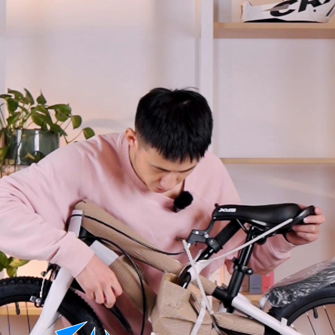 喜德盛20寸儿童自行车评测,儿童挑战骑自行车视频