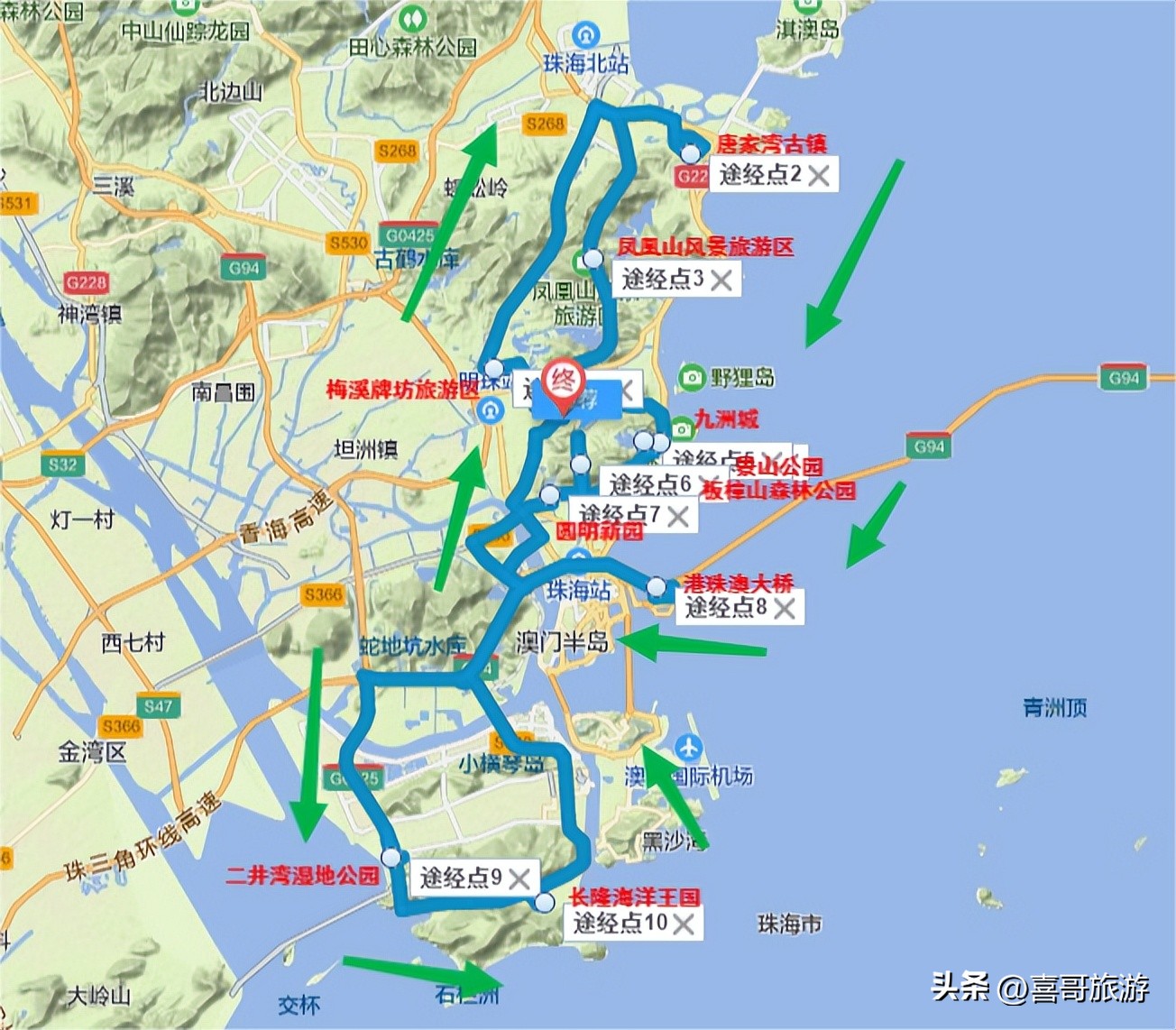 珠海香洲区好玩的地方推荐自驾游,珠海香洲景点推荐一日游