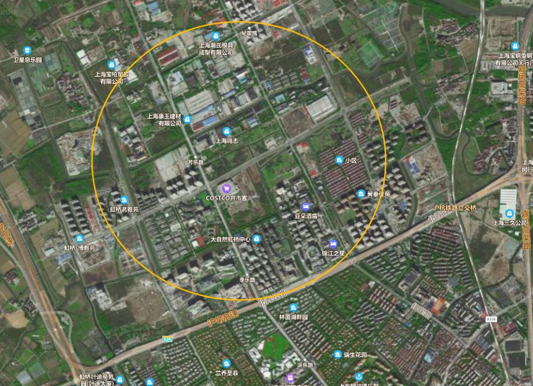 华漕前湾和大虹桥核心板块,大虹桥华漕柏悦前湾