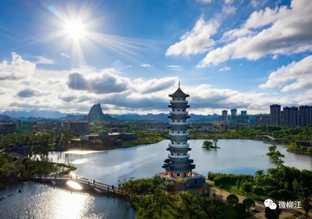 柳江的美景,想要诗和远方又不想离家