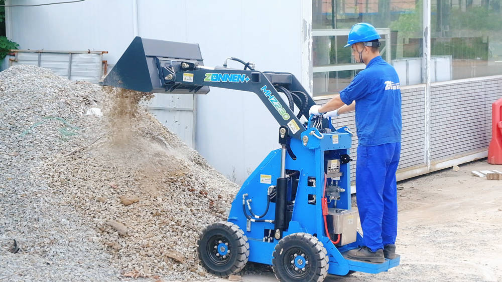 滑移装载机国外发展趋势,滑移装载机型号参数及原理