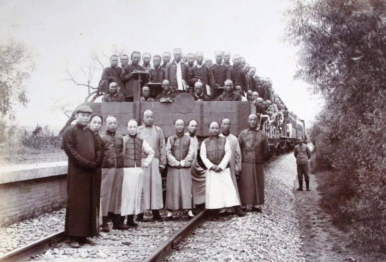 詹天佑人字形铁路事迹简介,詹天佑所修建的人字形铁路图片