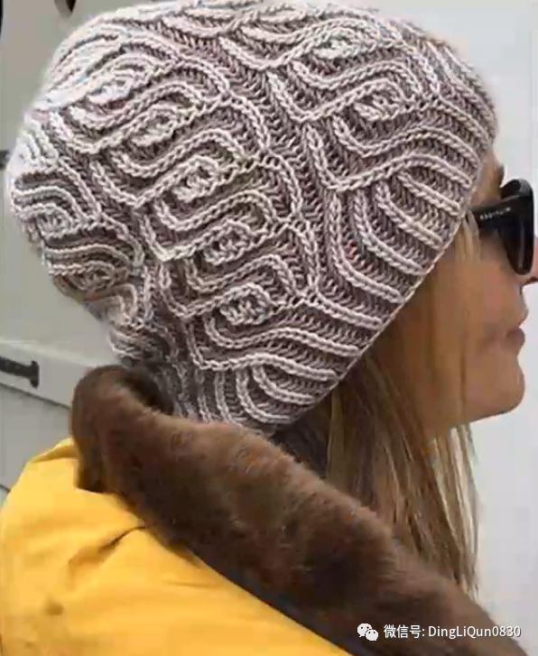 针织帽贝雷帽,针织时尚贝雷帽高级感