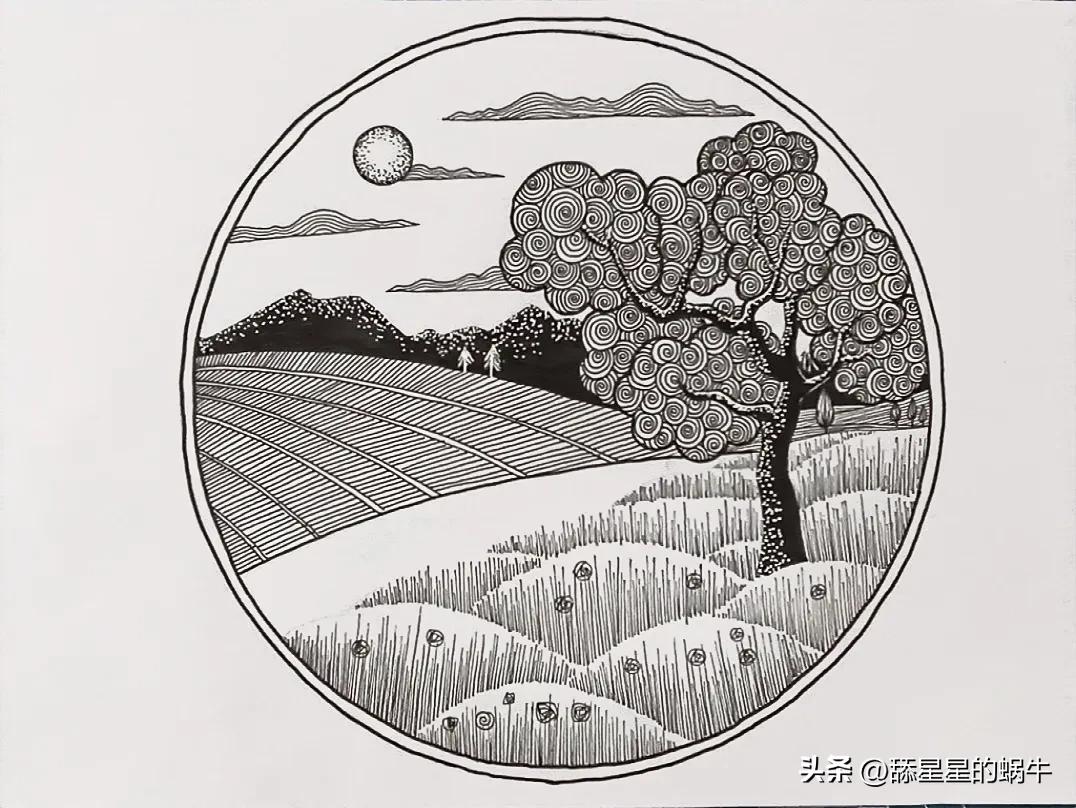 控笔练习点线画,高效练习画线