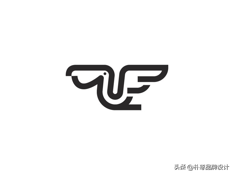 32款大嘴鸟元素创意企业标志有点意思