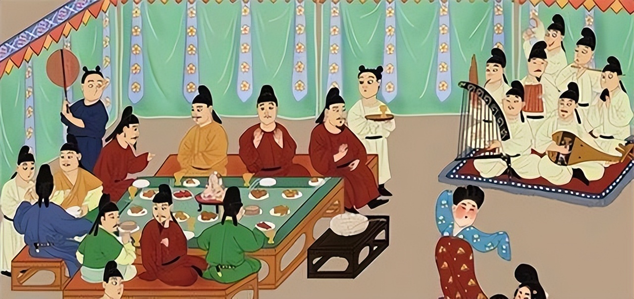 为什么古人吃饭一人一张桌,唐朝为什么分餐制成合餐