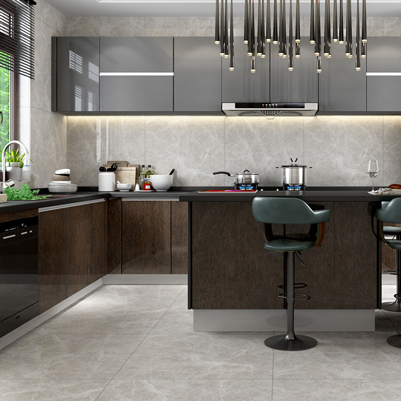 客厅贴什么颜色的地砖好看,客厅贴什么地砖合适家用