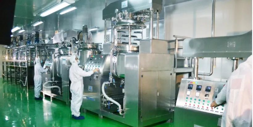 旭妆化妆品厂灌装车间,旭妆化妆品厂包装车间