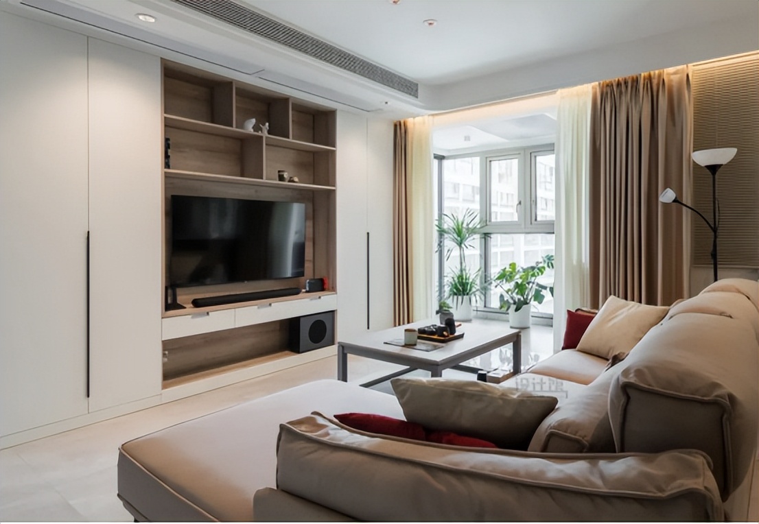 客厅采光不好小户型装修设计,客厅窗户小怎么设计通风又采光