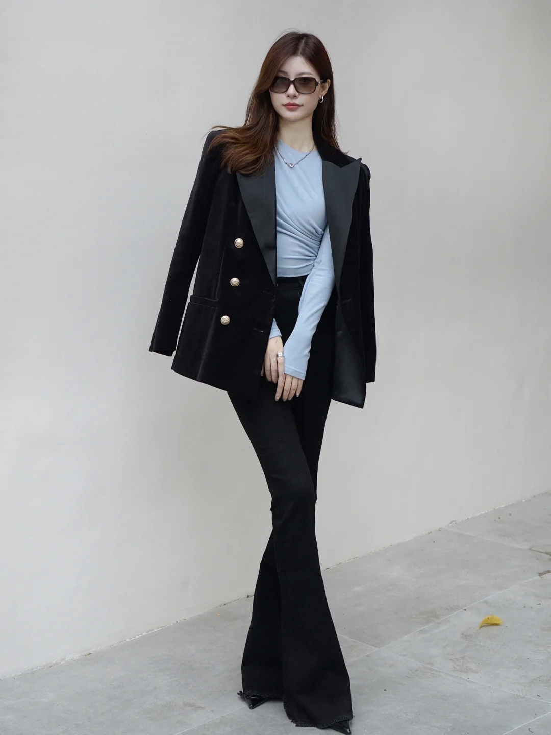 微胖女神张靓颖,张靓颖穿西装的穿搭