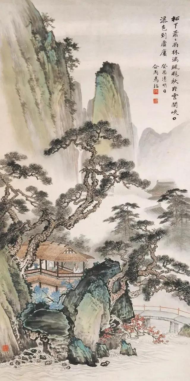 名家画太行山水画作品欣赏,名家孙天牧山水画精选欣赏