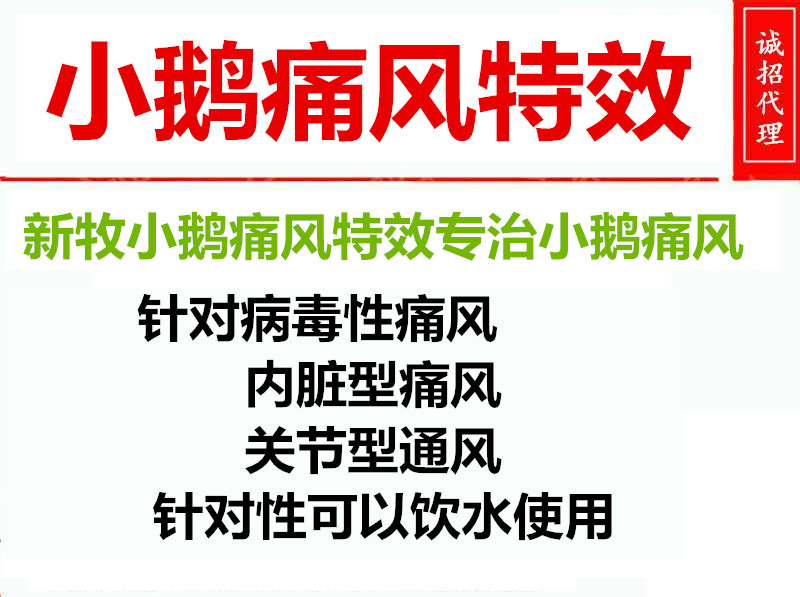 小鹅痛风病应怎么治疗,小鹅痛风最快治疗方法