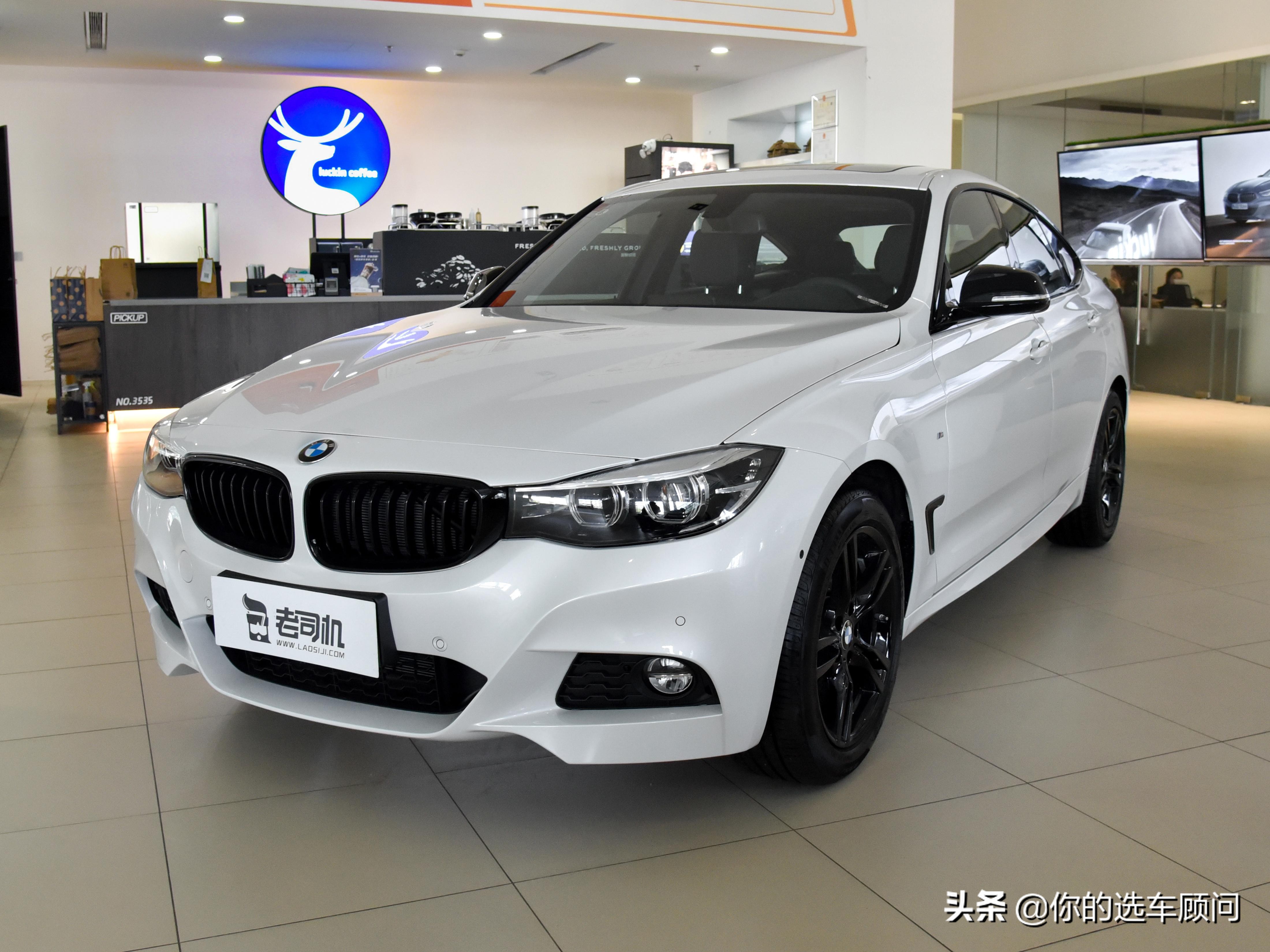 无边框大溜背车型,新款宝马3系gt霸气街拍