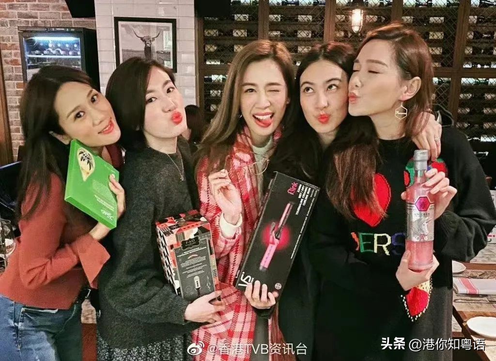 港圈的神仙友情,港圈美女如云