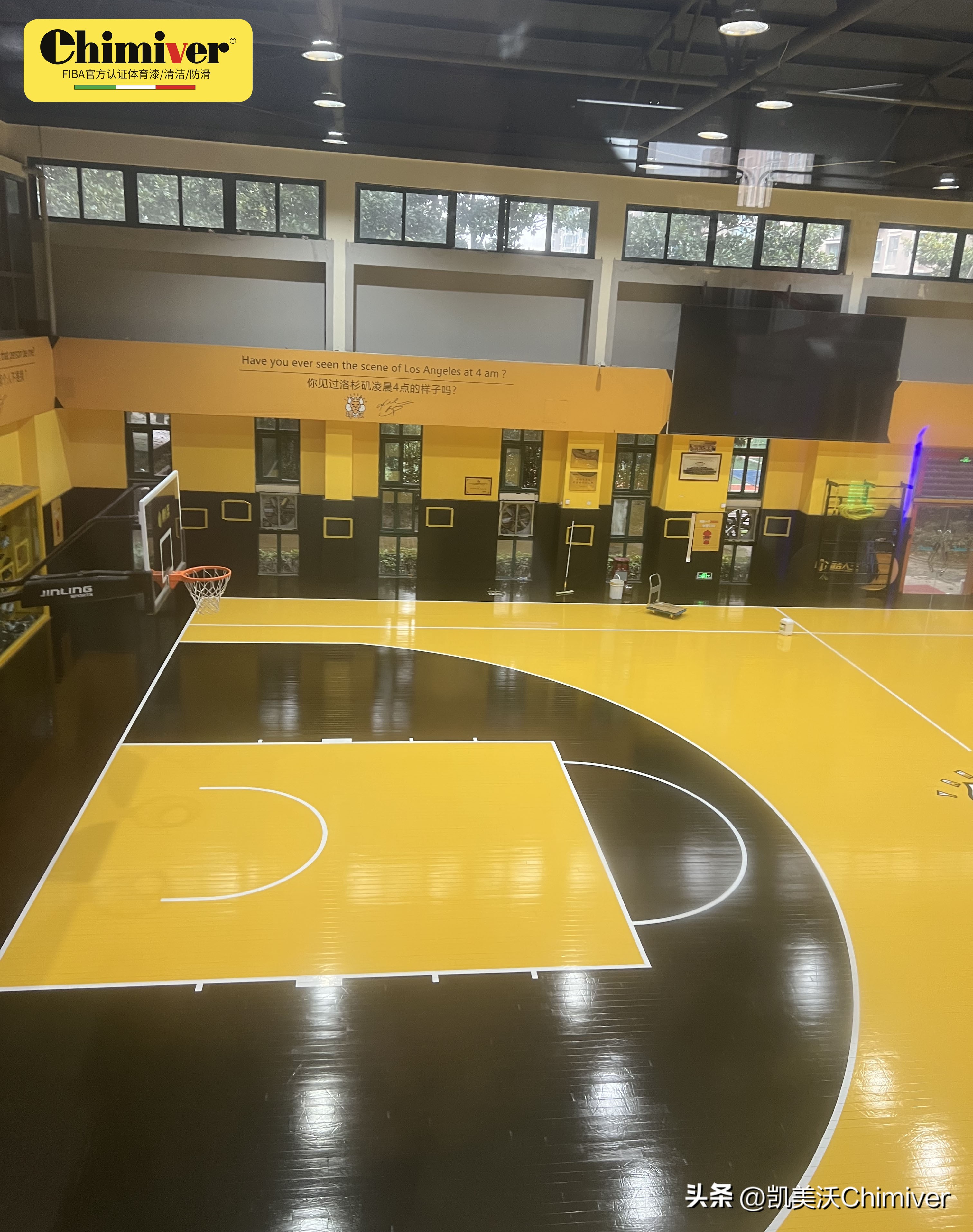 篮球场地板设计,篮球馆木地板配色设计