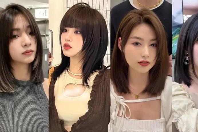 高层次锁骨发长出来好看吗,好看的高层次锁骨发