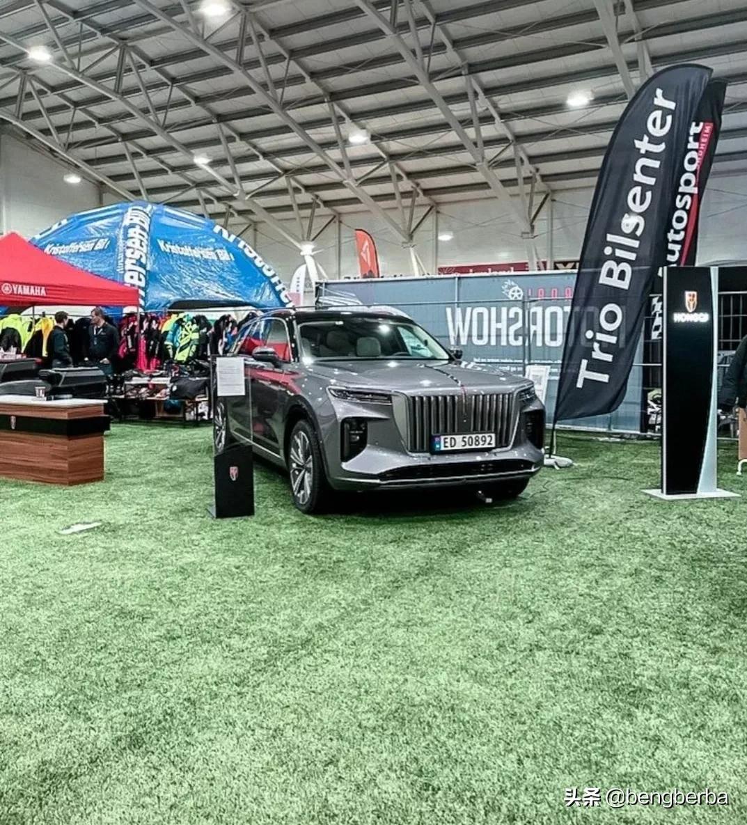 2022新款红旗e-hs9燃油版五座,红旗hs9出口多少钱