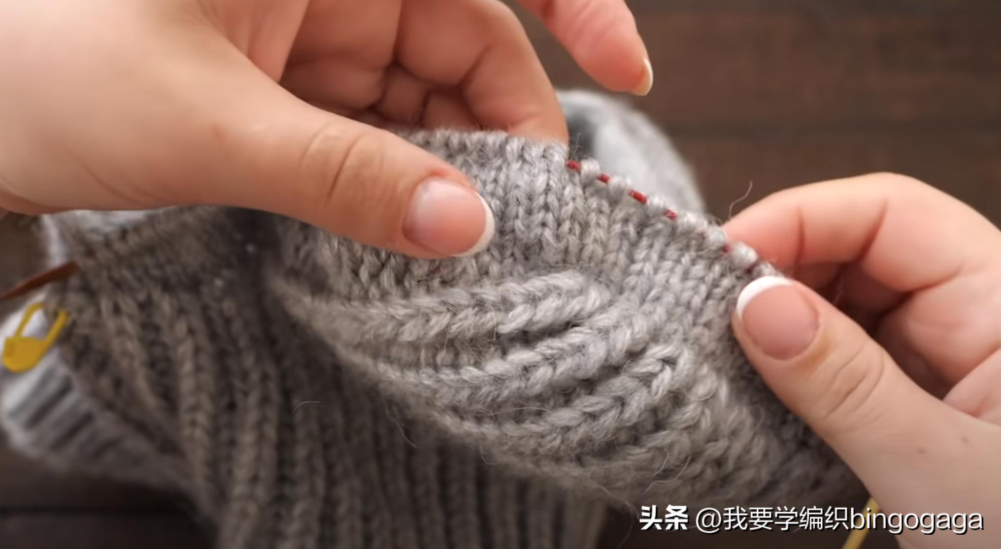 新款兔耳帽风雪帽编织教程,半檐冬季保暖帽编织教程