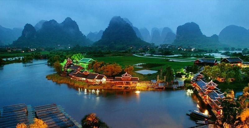 桂林市阳朔旅游景区有哪些,阳朔免门票旅游景区在哪里