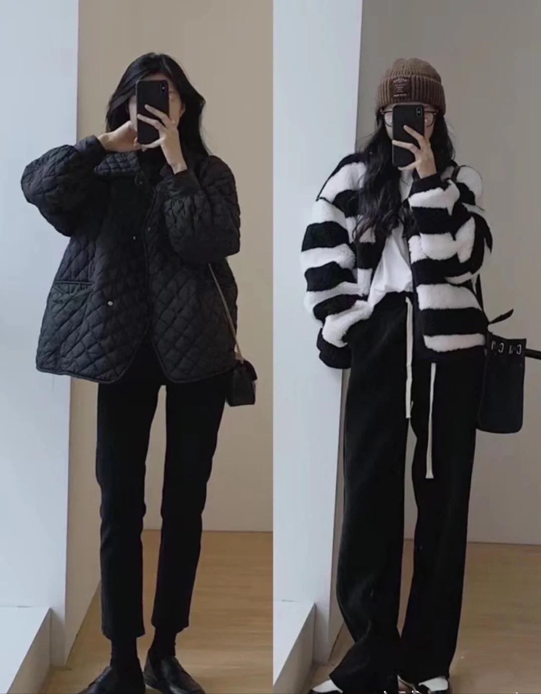 胖mm显瘦黑裤子,黑裤子显瘦还是白裤子显瘦