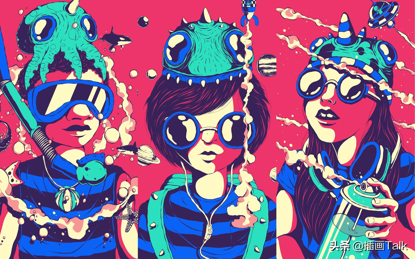 巴西插画师美式漫威,巴西插画师raysafontana