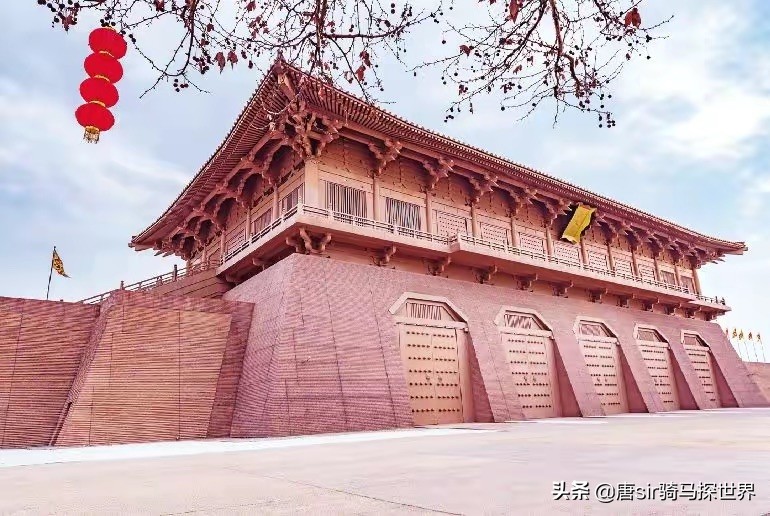 西安古建筑的风格,西安古建装饰图案