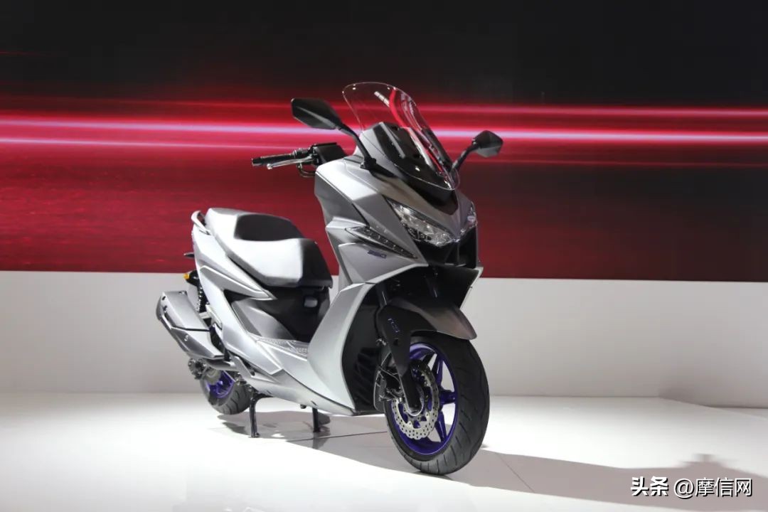 北京摩博会光阳st250试驾,北京摩展光阳krv150