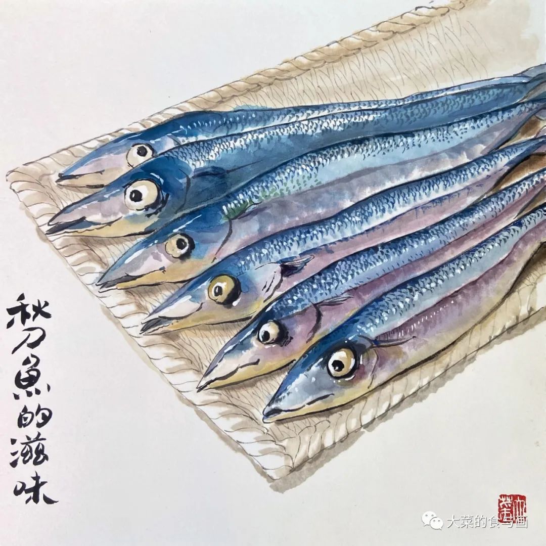 秋天都有哪些美丽简单的画,画秋天的画很简单还好看