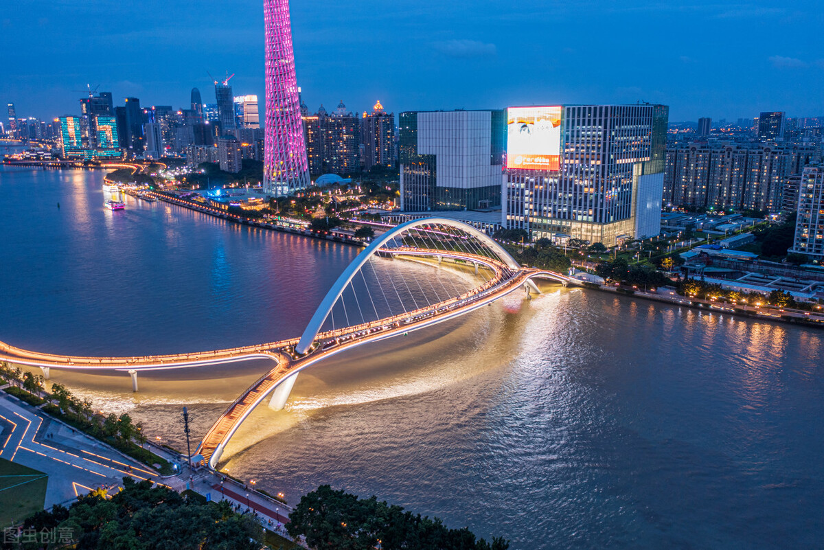 珠江夜游船美图,珠江夜游风景