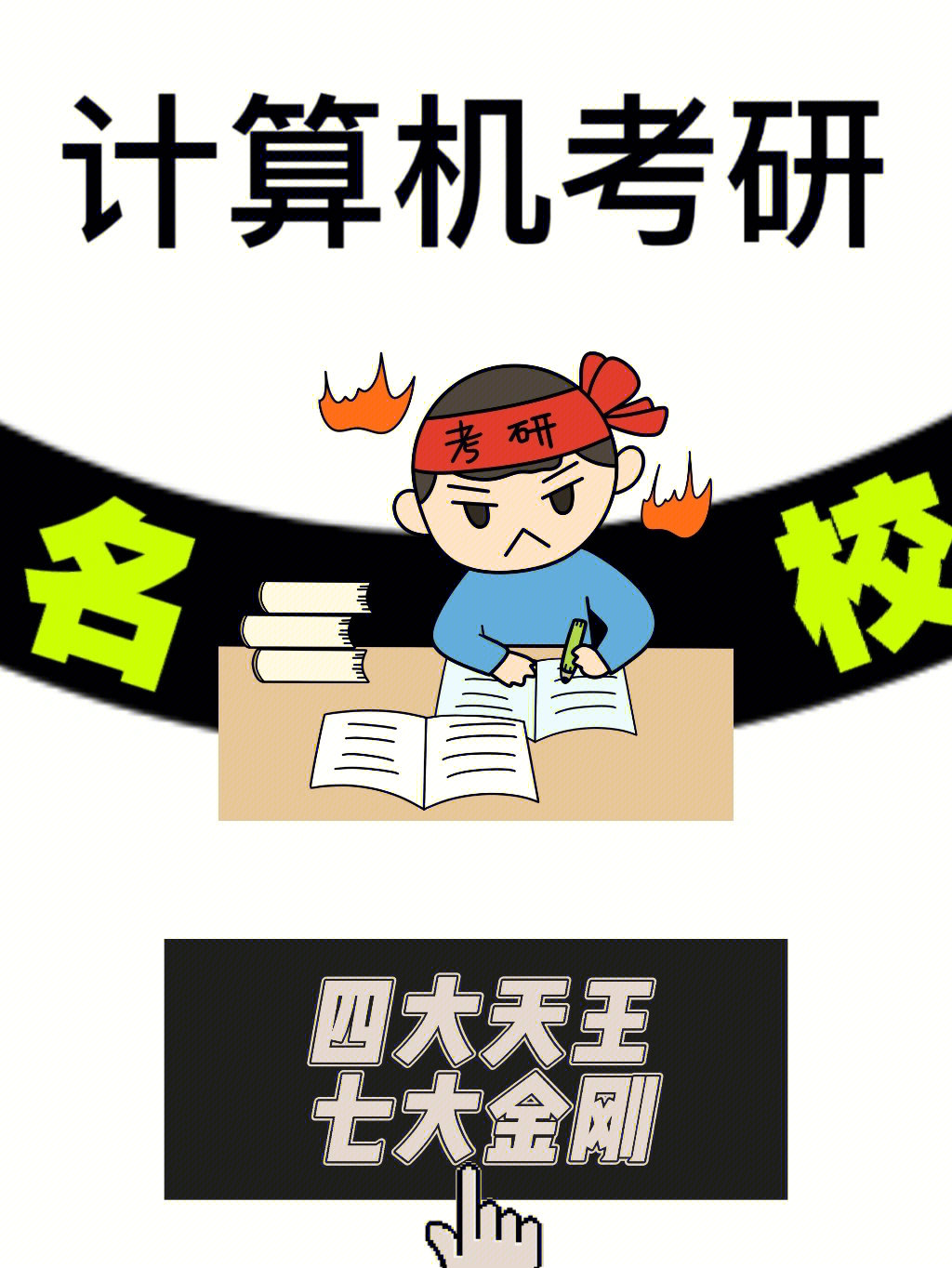 计算机考研Top11名校推荐！想冲的看过来