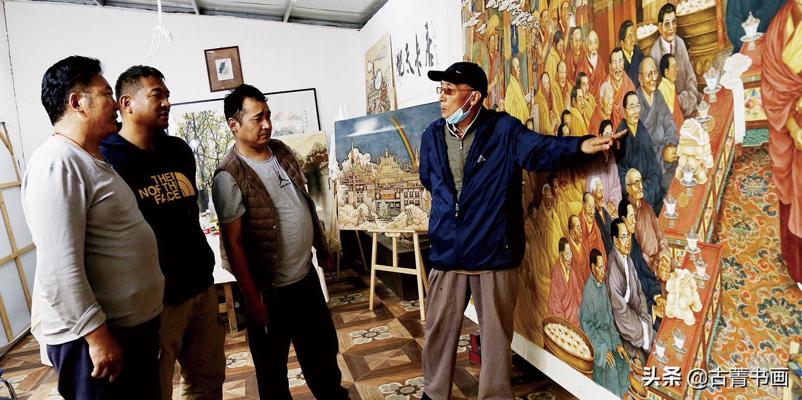 *藏西**当代美术家们的牧美历程：《*藏西**画派探微》出版前言