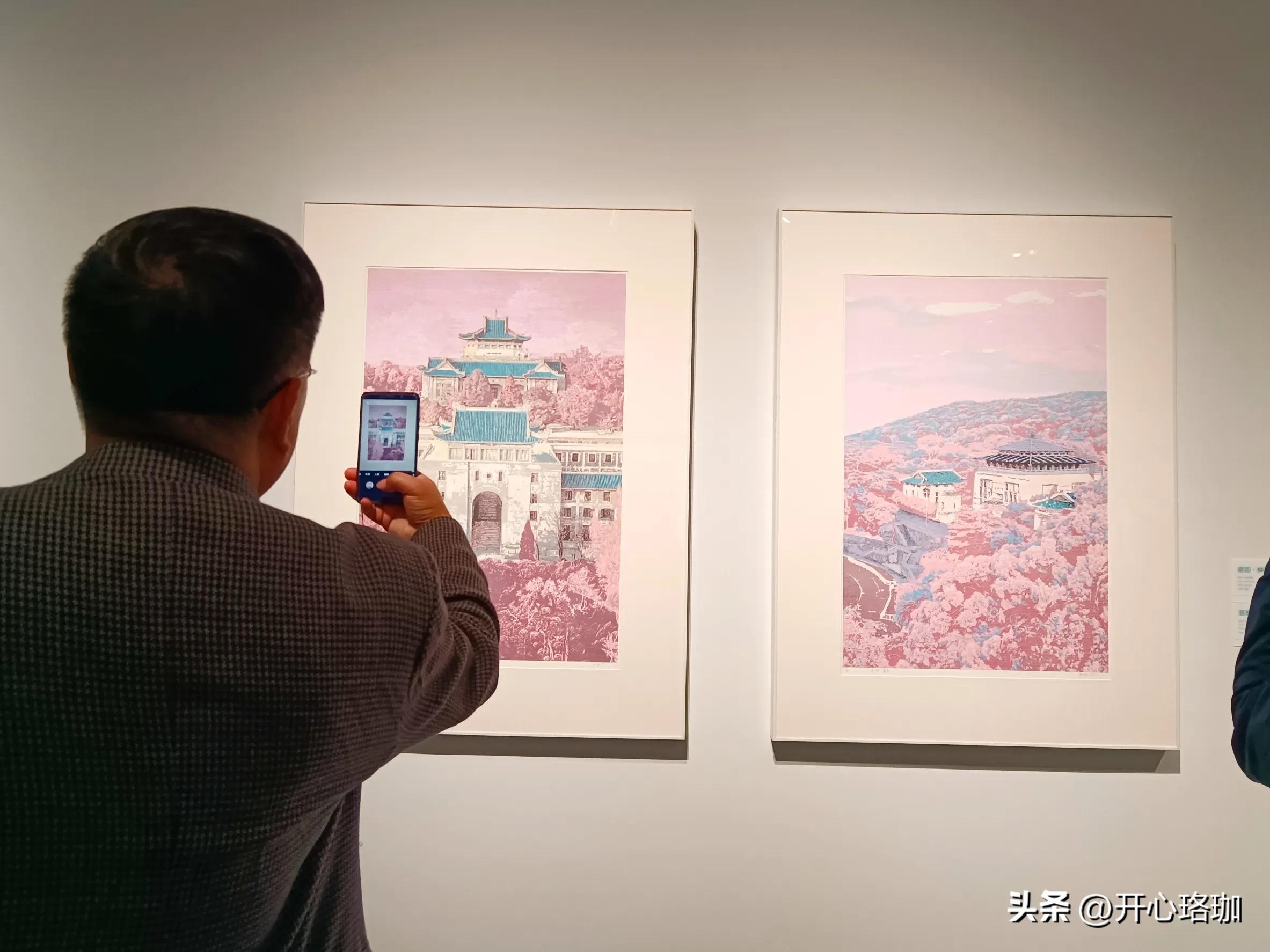 武汉大学130周年绘画,武汉大学举办130周年书画展