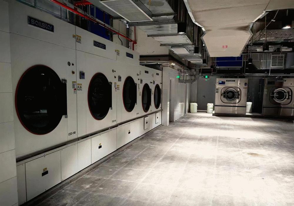 这！就是航星|航星升级款槽烫设备落户苏州酒店客户洗衣房