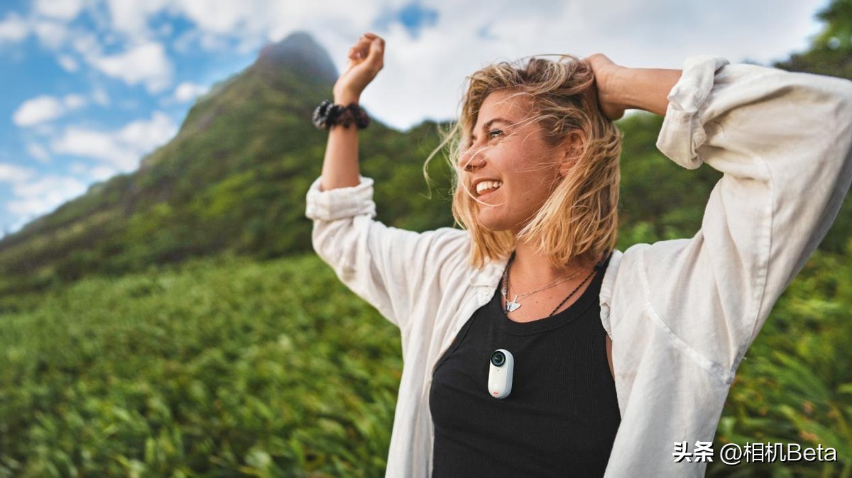 运动相机推荐影石insta360go3,影石insta360go3拇指相机骑行