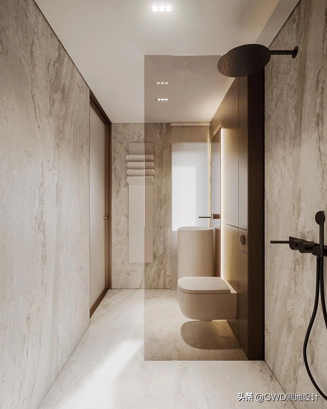 最美卫生间装修效果图,2021最火卫生间设计效果图