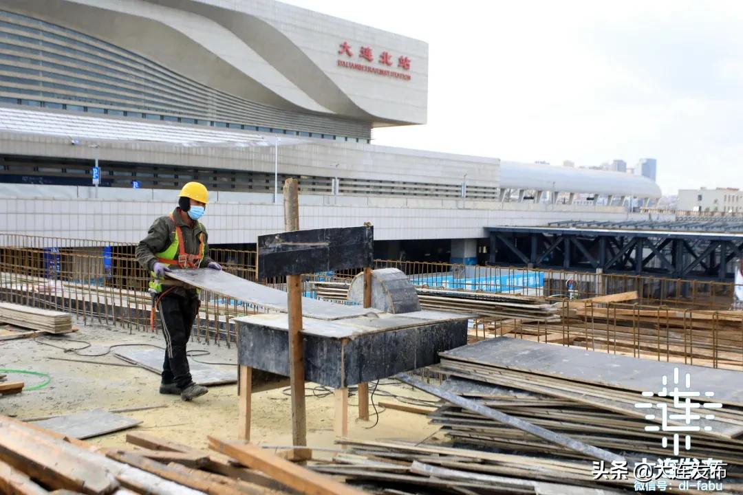 大连北站最近图片,大连北站以前是什么面貌
