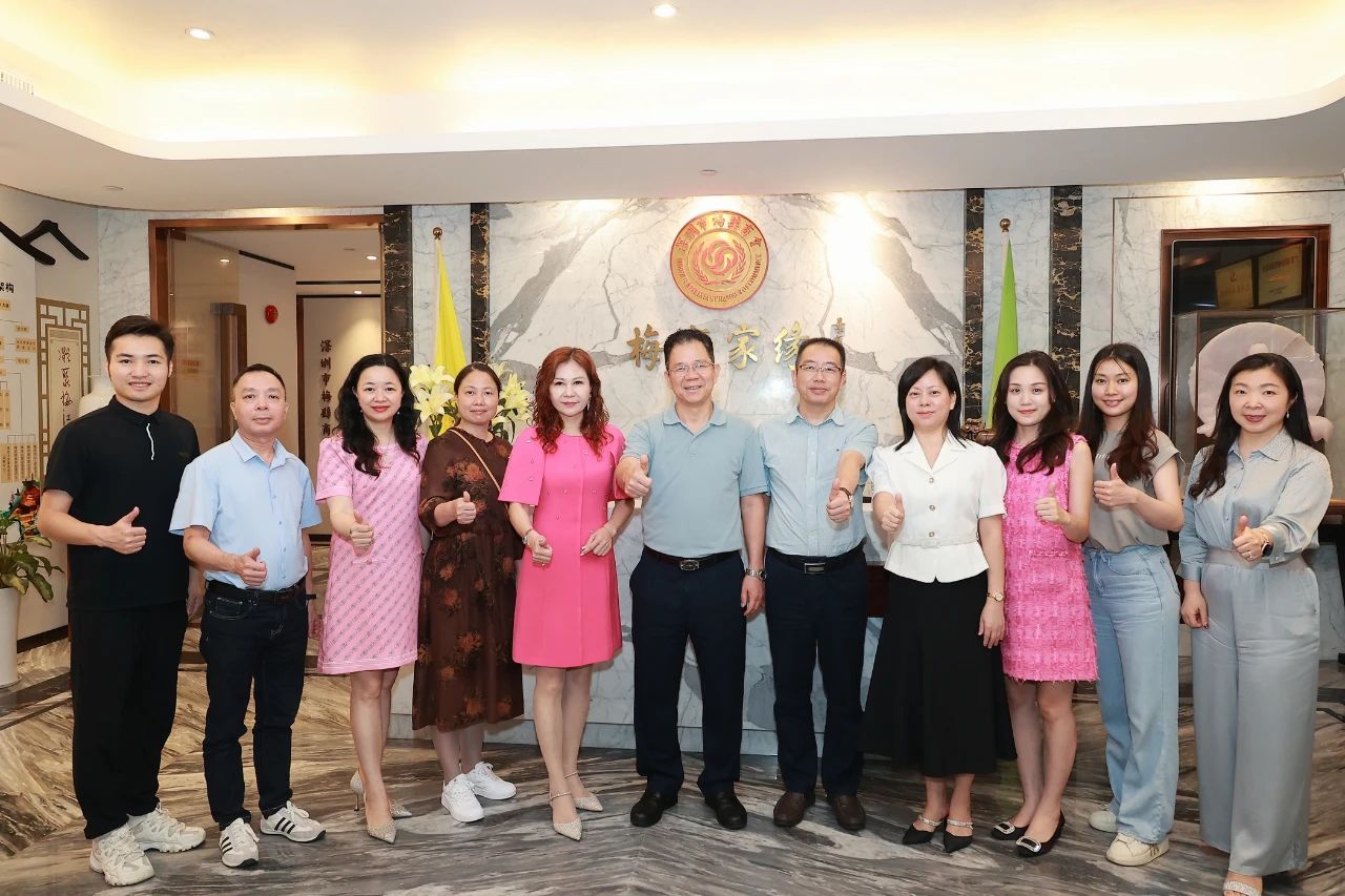 广东汉剧传承研究院*党**委书记王育平一行到访深圳市梅县商会