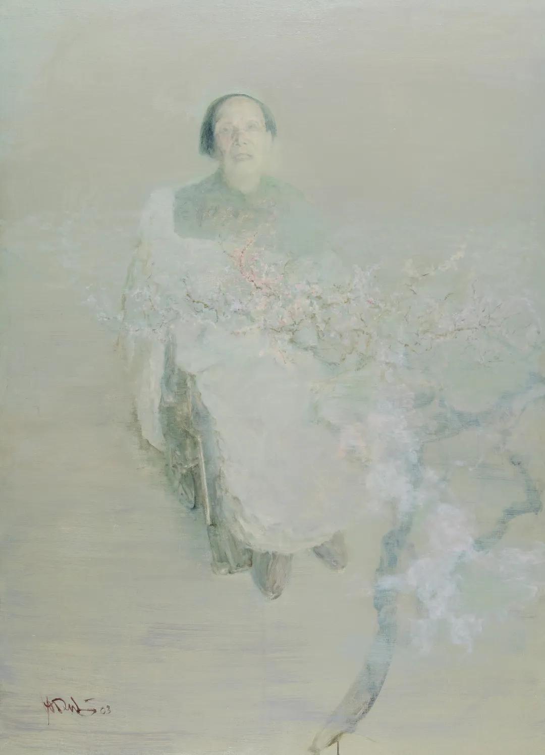 何多苓俄罗斯写生油画,何多苓油画2007